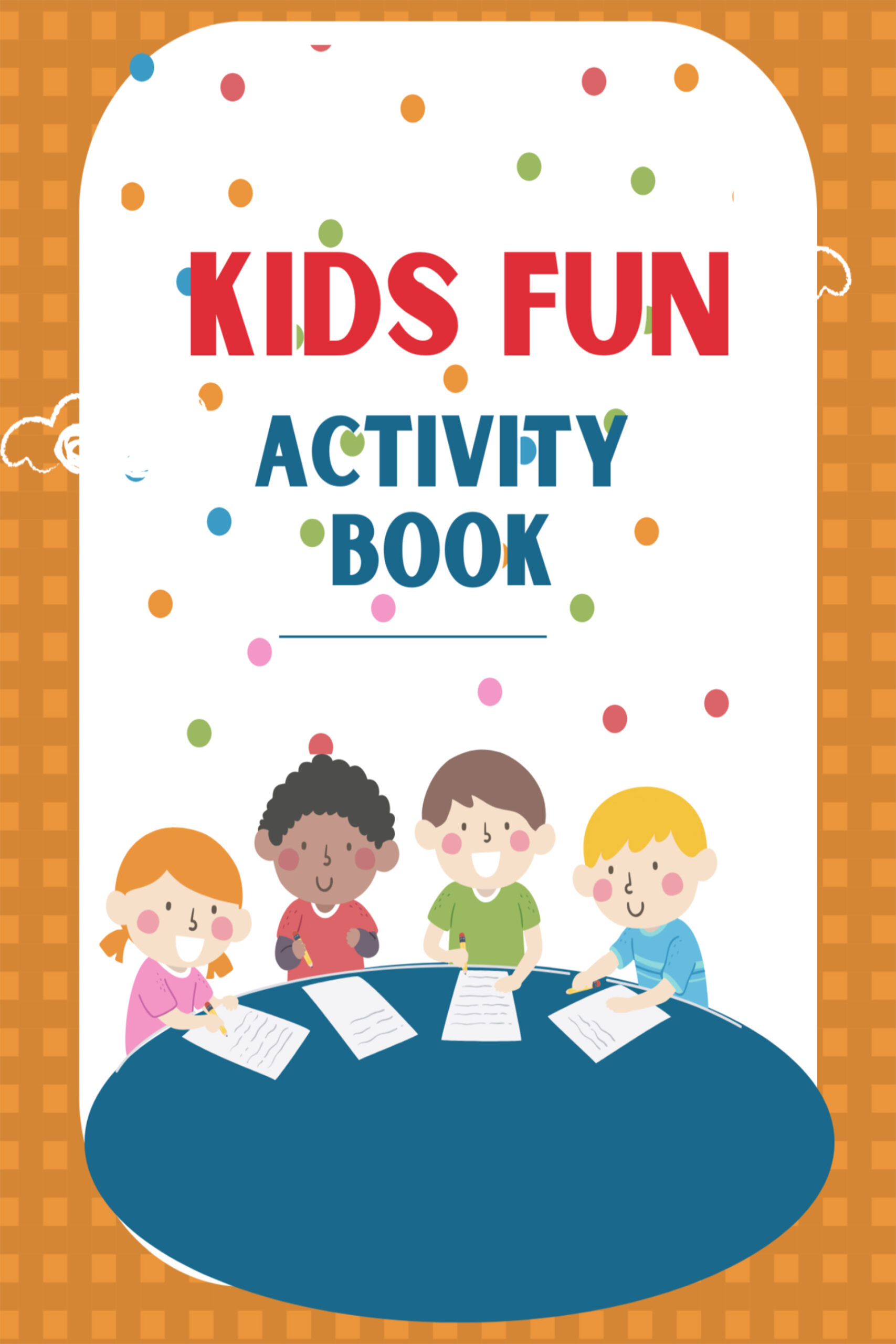 Kids Fun Activity Book Cover